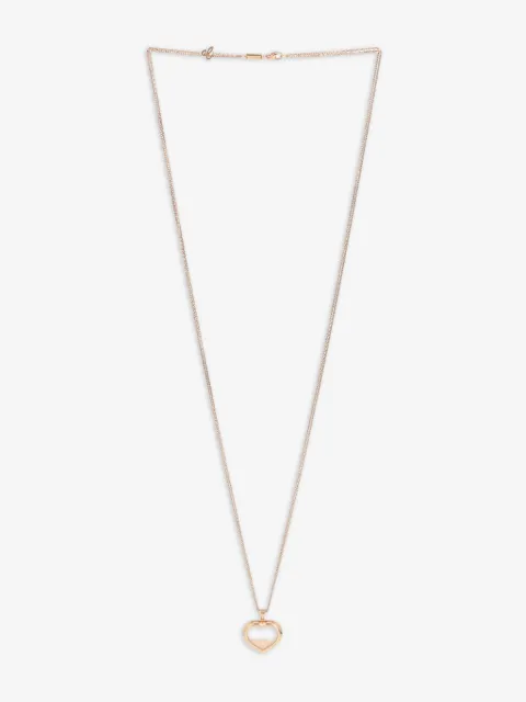 Chopard Pre-Owned collier Happy Diamonds en or rose à diamants