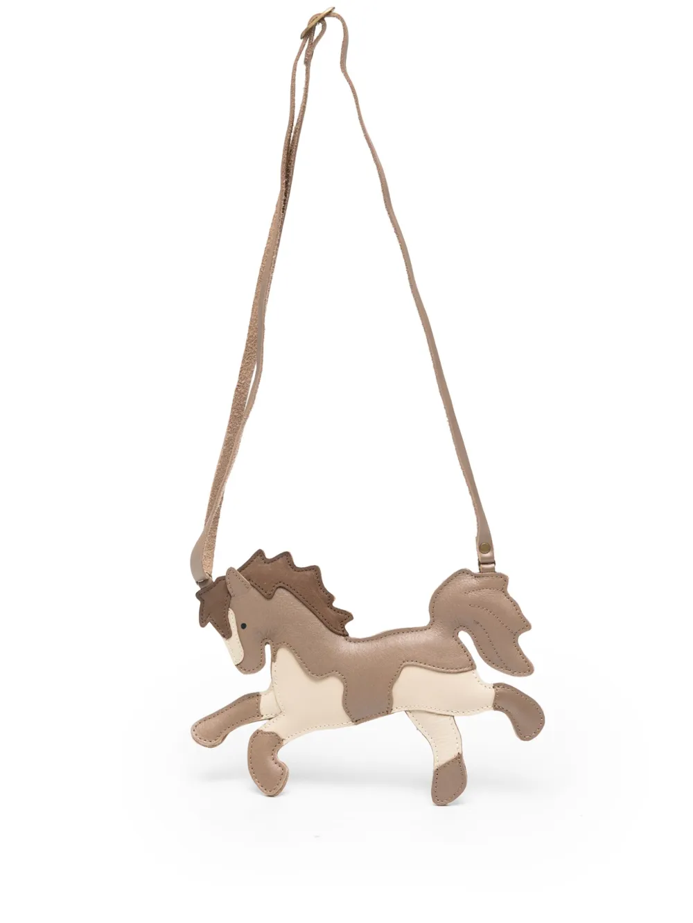 Donsje horse-shaped leather shoulder bag | Brown | Image 1