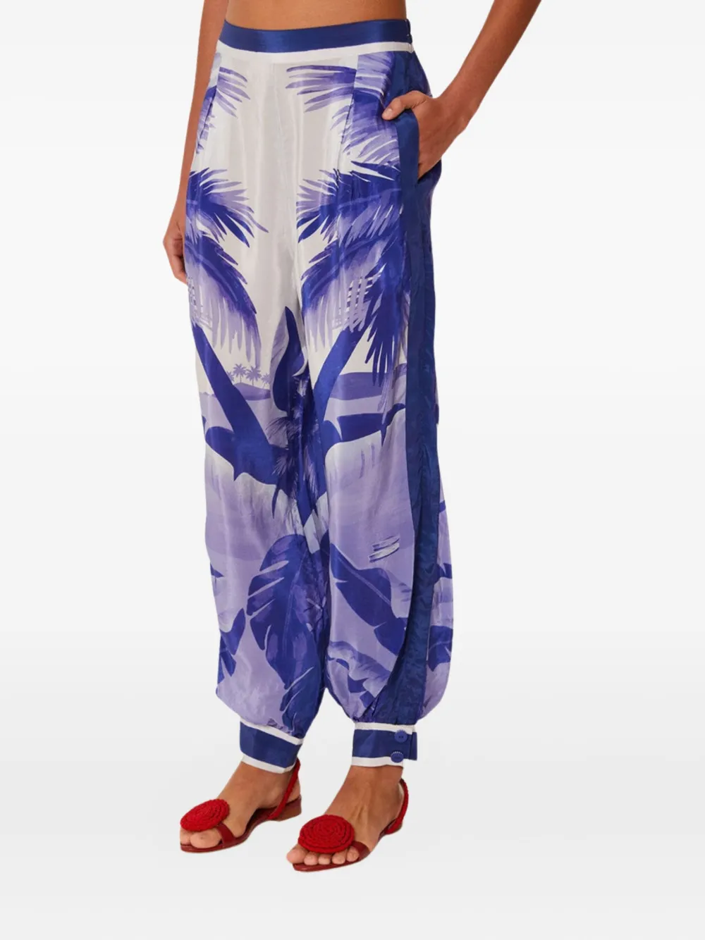 FARM Rio Fresh Table pyjamabroek Paars