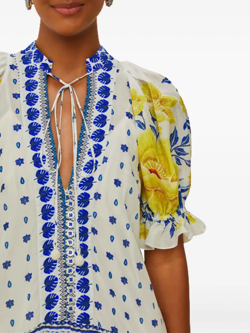 FARM Rio Zuli mosaic-print midi dress | Day Dresses | Image 2