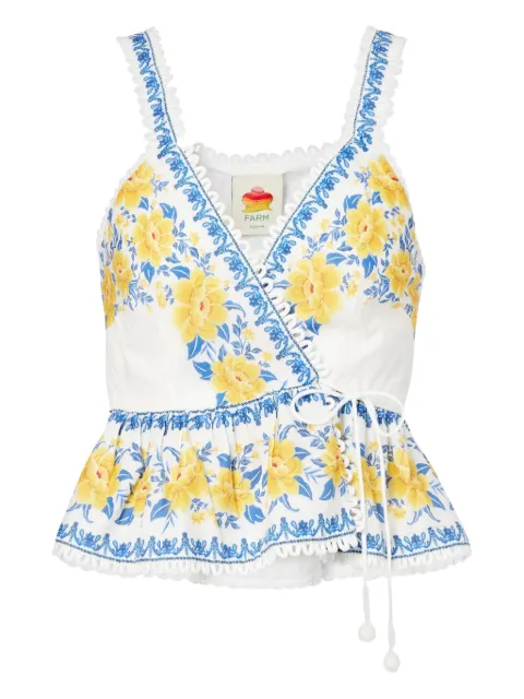 FARM Rio blusa con estampado floral