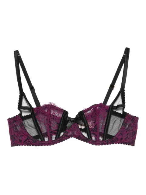 Agent Provocateur Rozlyn lace-trimmed plunge bra