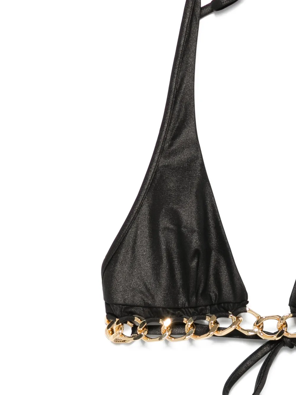 Agent Provocateur Bikinitop verfraaid met ketting Zwart