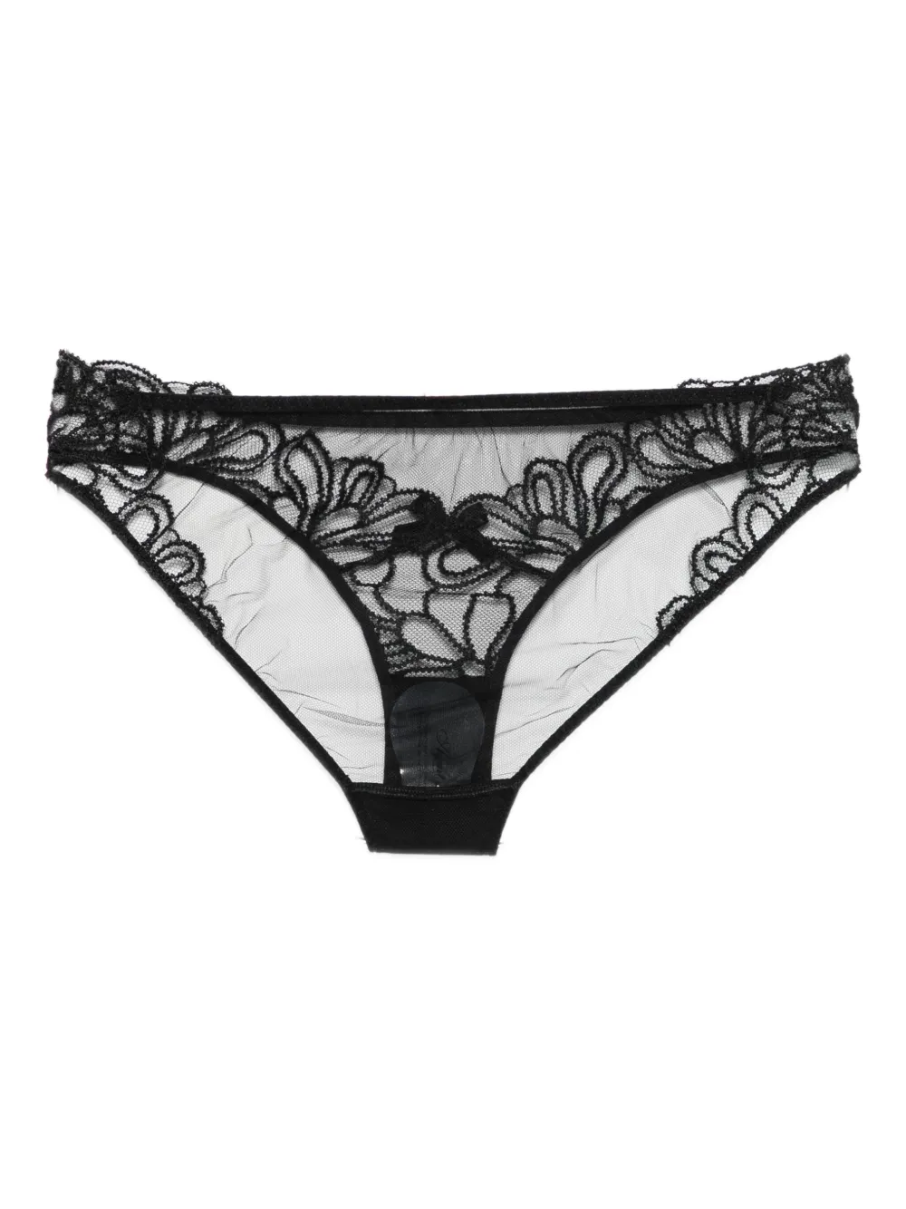 Agent Provocateur Nelle floral-lace briefs - Zwart