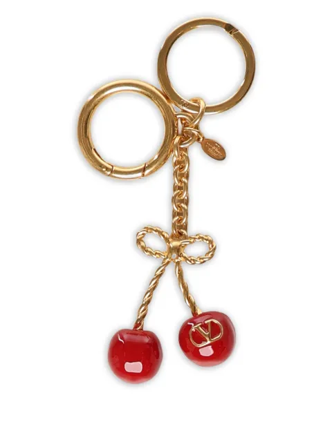 Valentino Garavani cherry keychain 