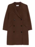 Betta Corradi double-breasted coat - Brown