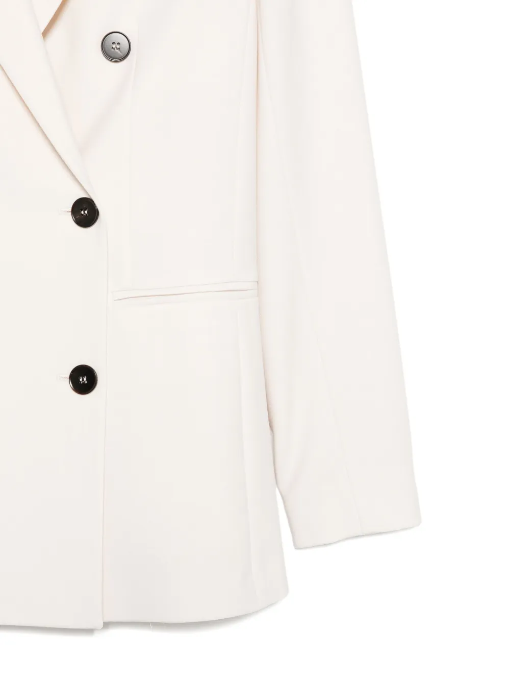 Antonelli Double-breasted Blazer In White