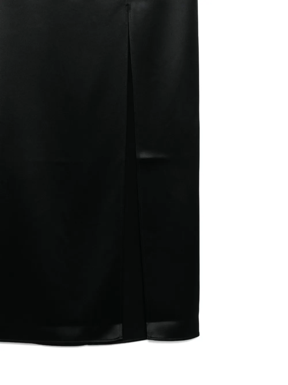 Filippa K Side-slit Midi Skirt In Black