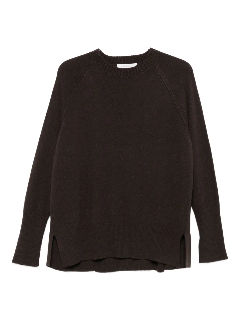 Antonelli side-slits sweater | Brown | Image 1