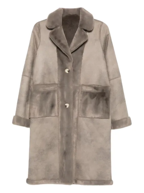 Betta Corradi reversible patch-pocket coat
