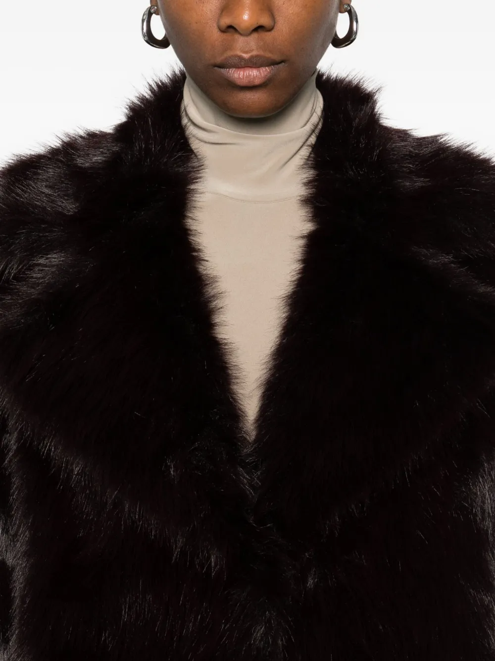 Betta Corradi Notched-lapel Jacket In Brown