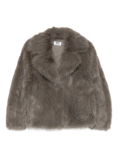 Betta Corradi lapel-collar coat