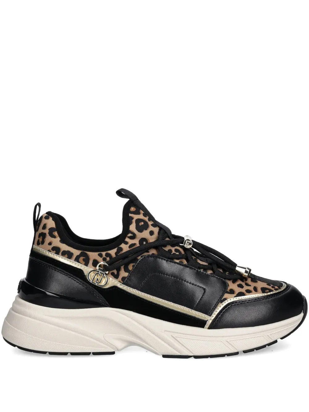 LIU JO leopard-print sneakers | Black | Image 1