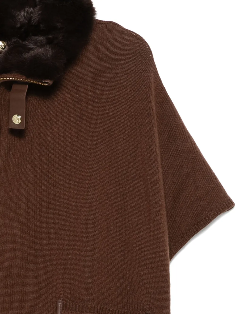 Max & Moi Zip-up Cardi-coat In Black