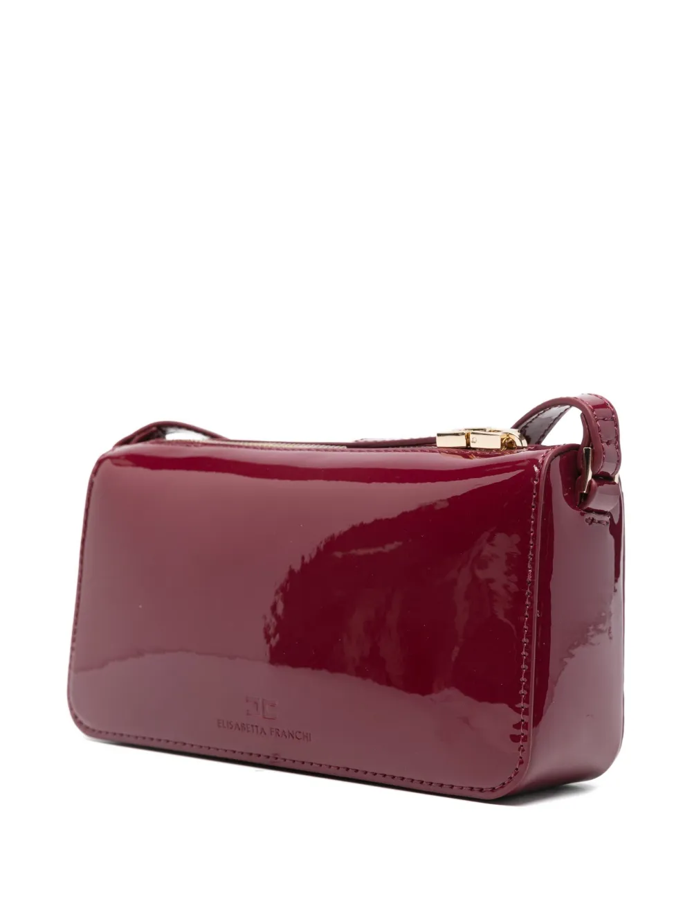 Elisabetta Franchi La Mia Bambina sac porté épaule en cuir verni | Accessoires fille | Image 2