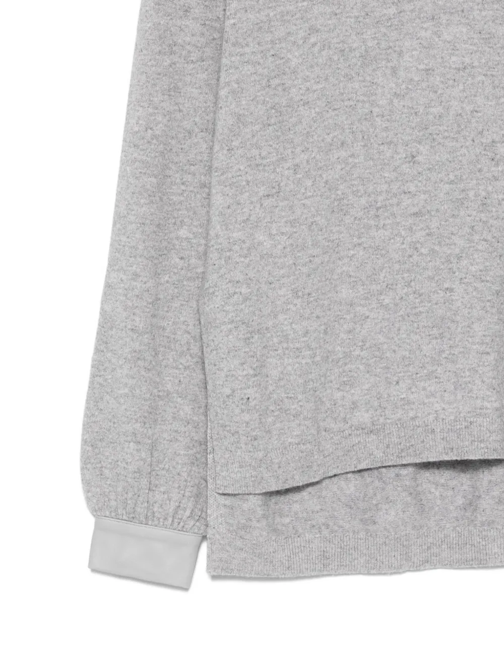 Max & Moi Wool Blend Sweater In Gray