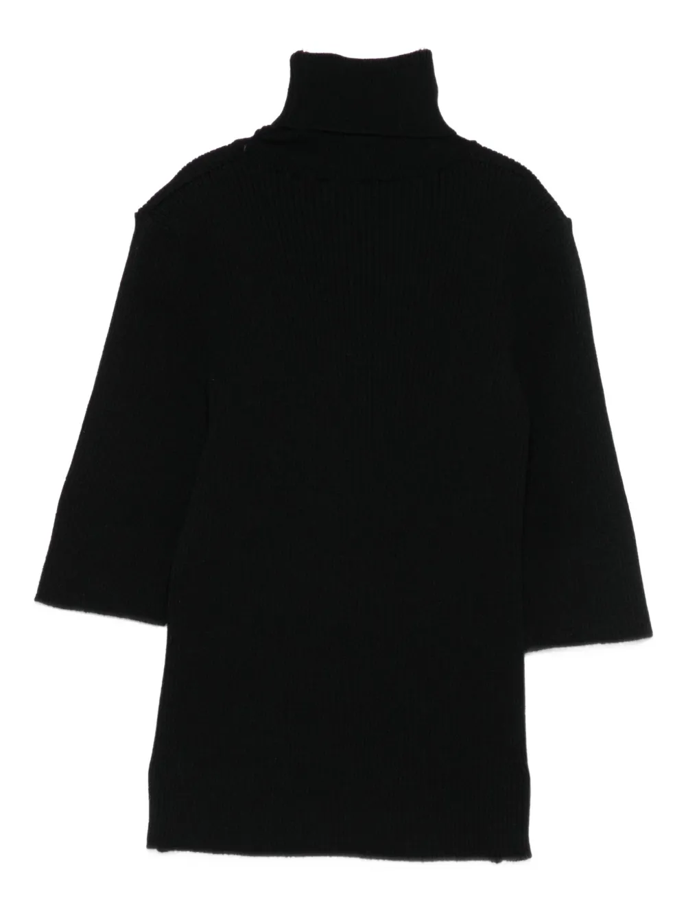 Elisabetta Franchi La Mia Bambina ribbed-knit turtleneck top | Girls Jumpers & Knitwear | Image 2