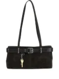Osoi small Brocle suede belt shoulder bag - Brown