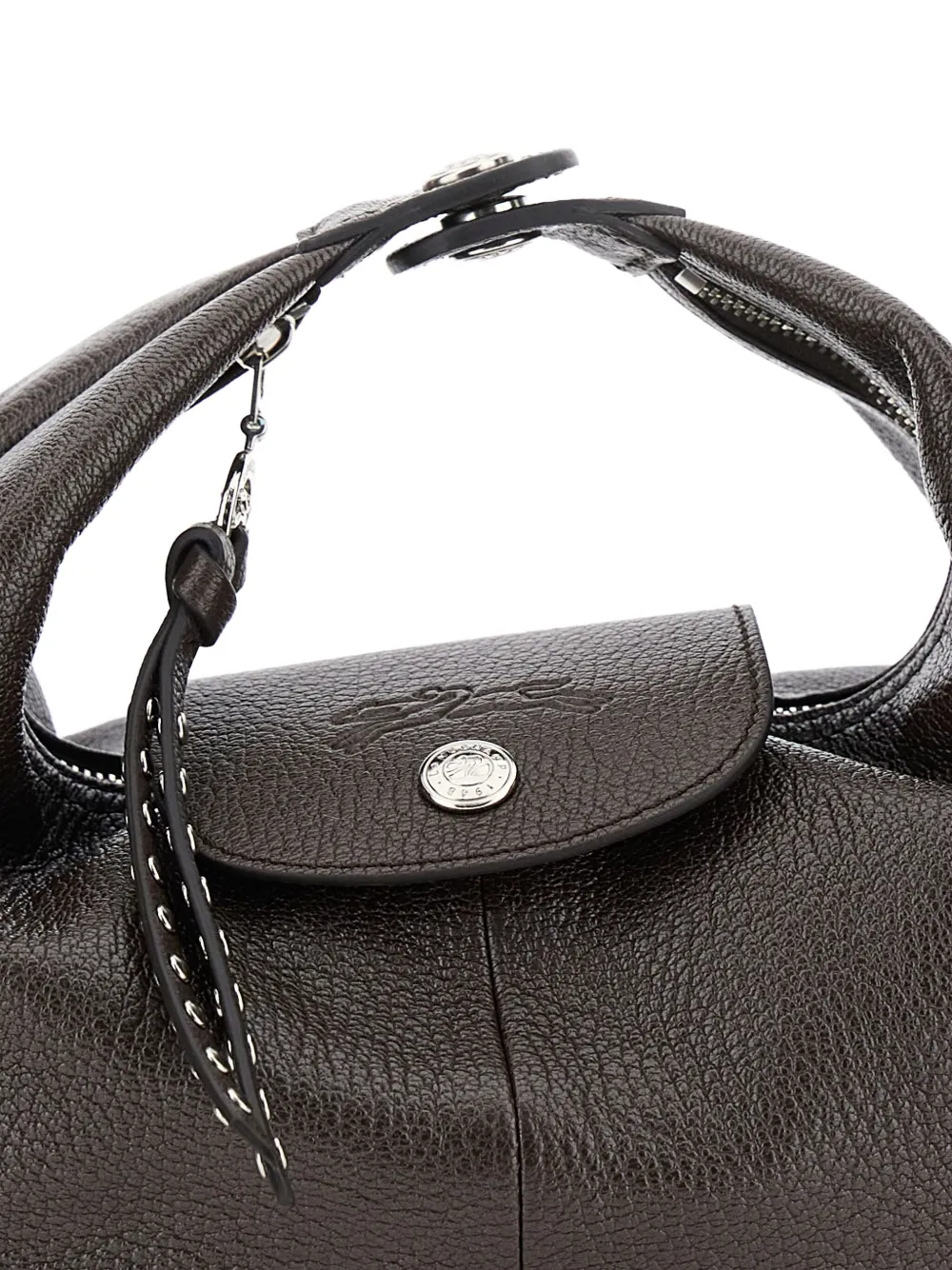 Mini Le Pliage Portobello Leather Tote Bag