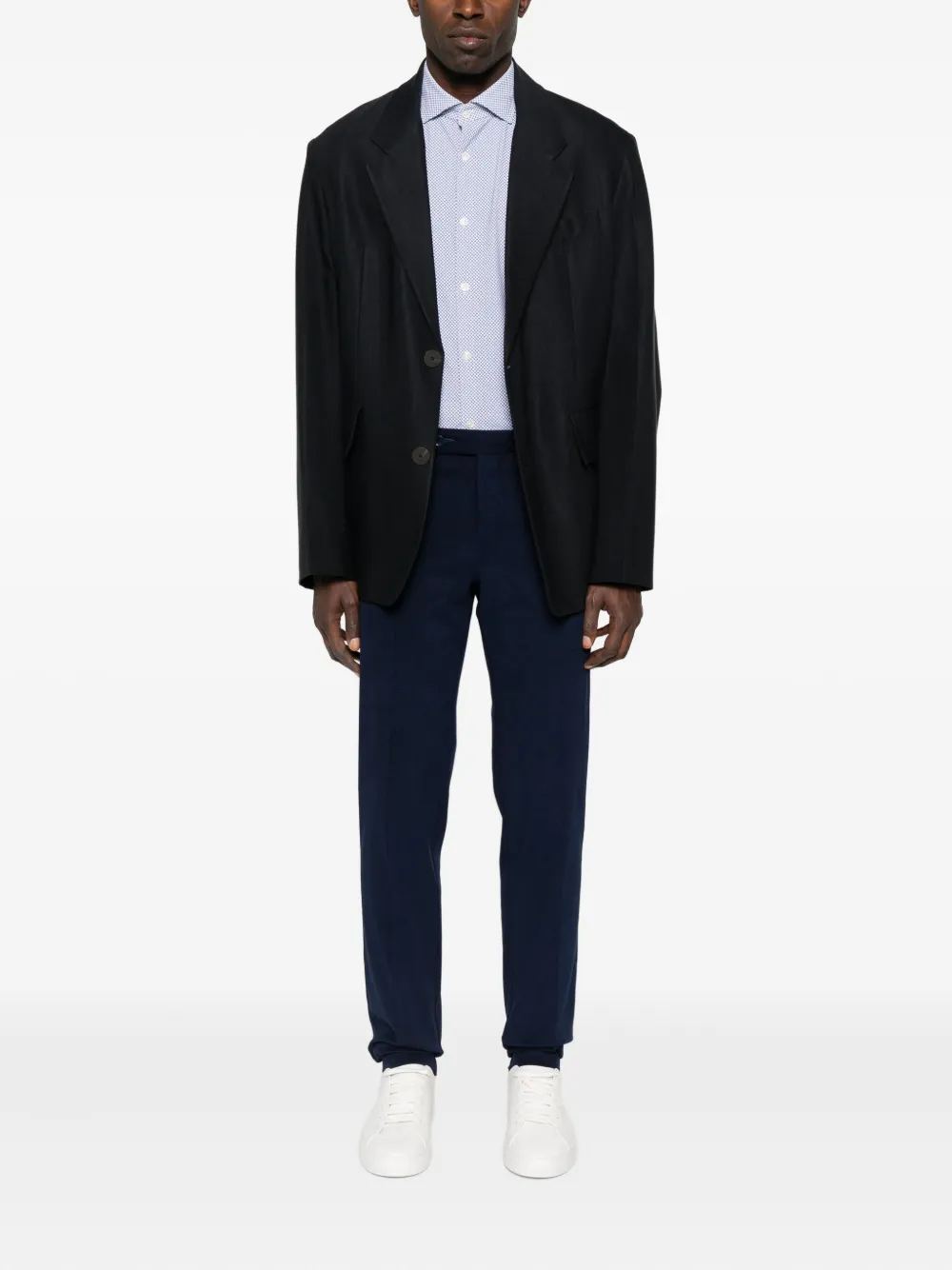 Alley Docks 963 micro-pattern shirt | Image 2