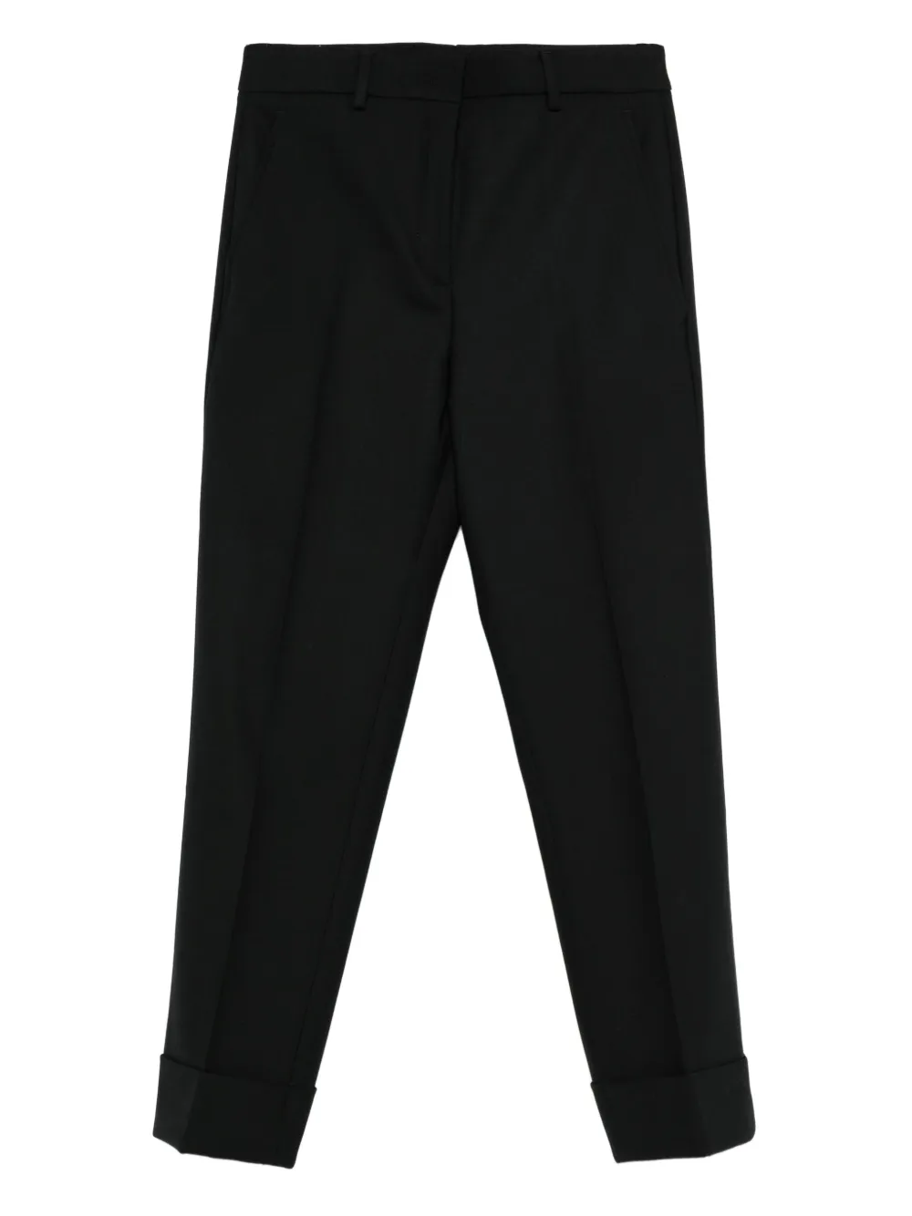 Incotex Calça com barra | Preto | Image 1