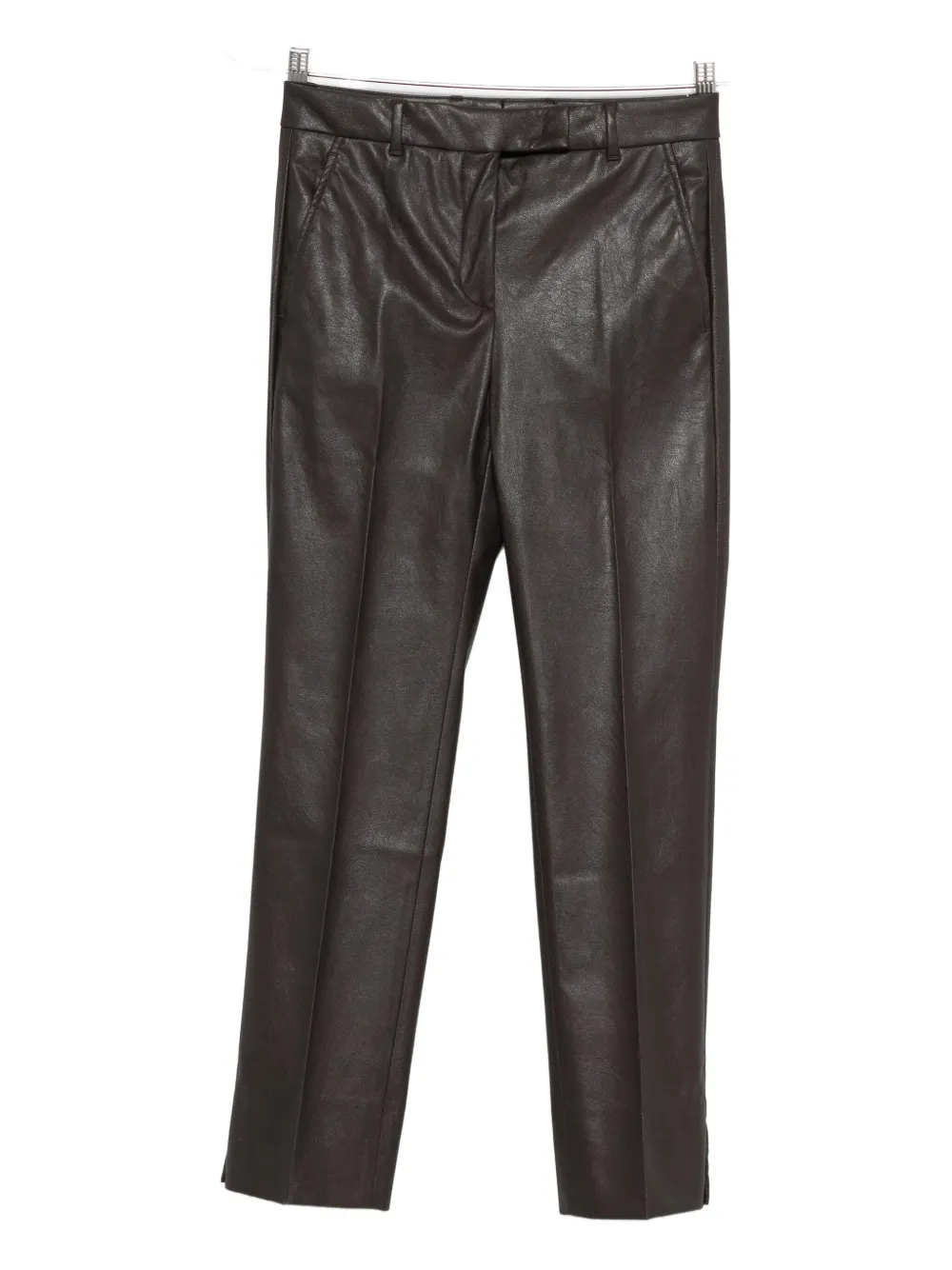 Incotex Textured Trousers In Black