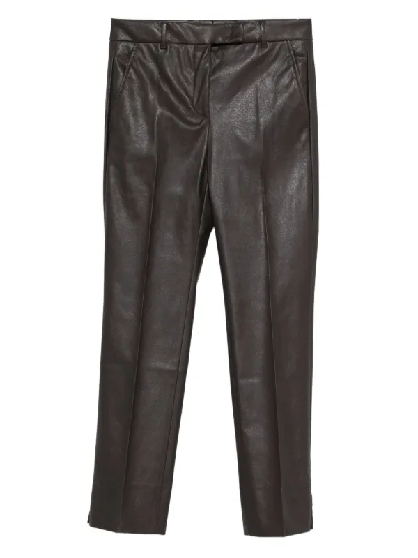 Incotex Textured Trousers in Brown
