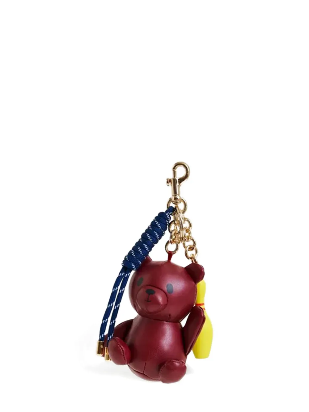 Essentiel Antwerp Irano Bear Keyring In Red