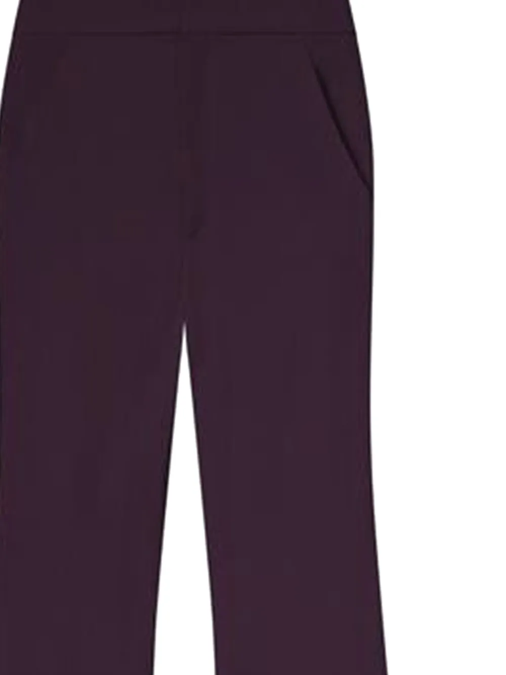 A.L.C. flared pocket pants - Paars
