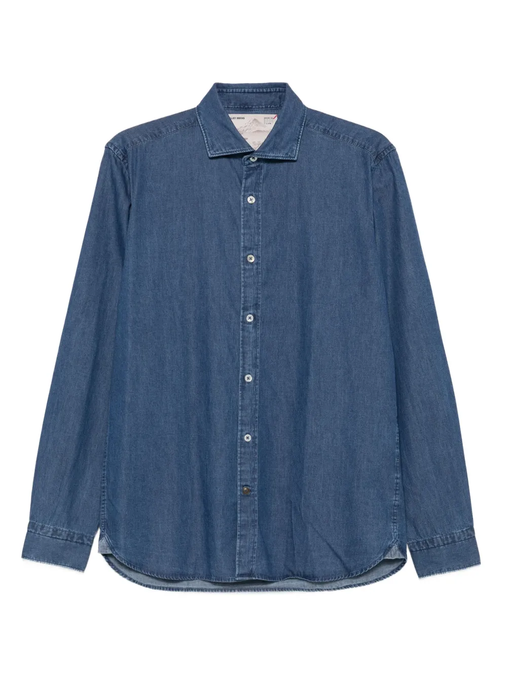 Alley Docks 963 long-sleeve denim shirt | Blue | Image 1