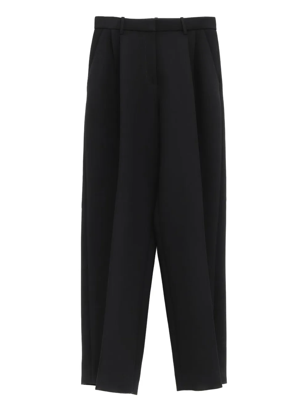 Khaite Tailored Trousers In Black