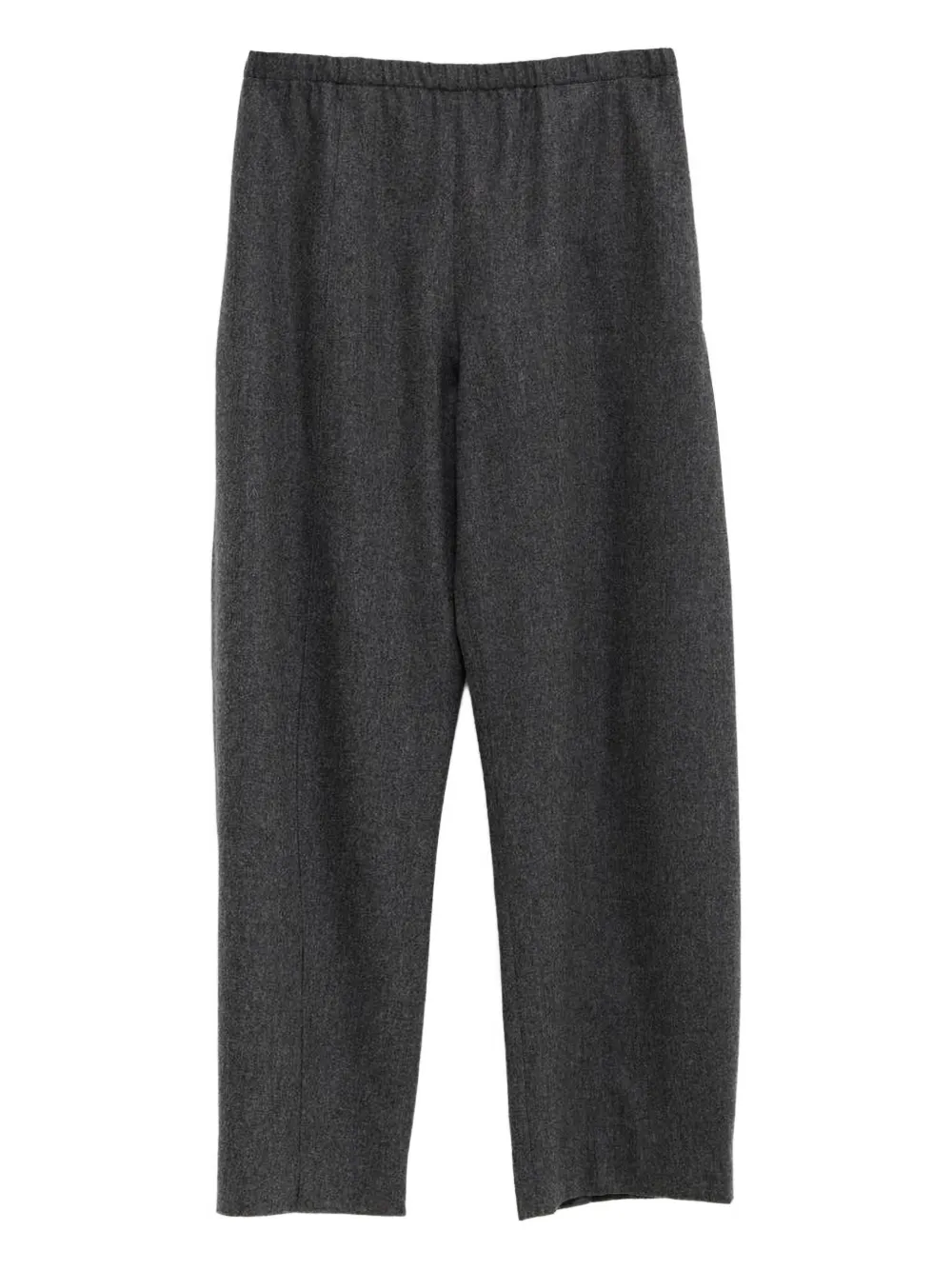 KHAITE elasticated-waistband trousers | Grey | Image 1