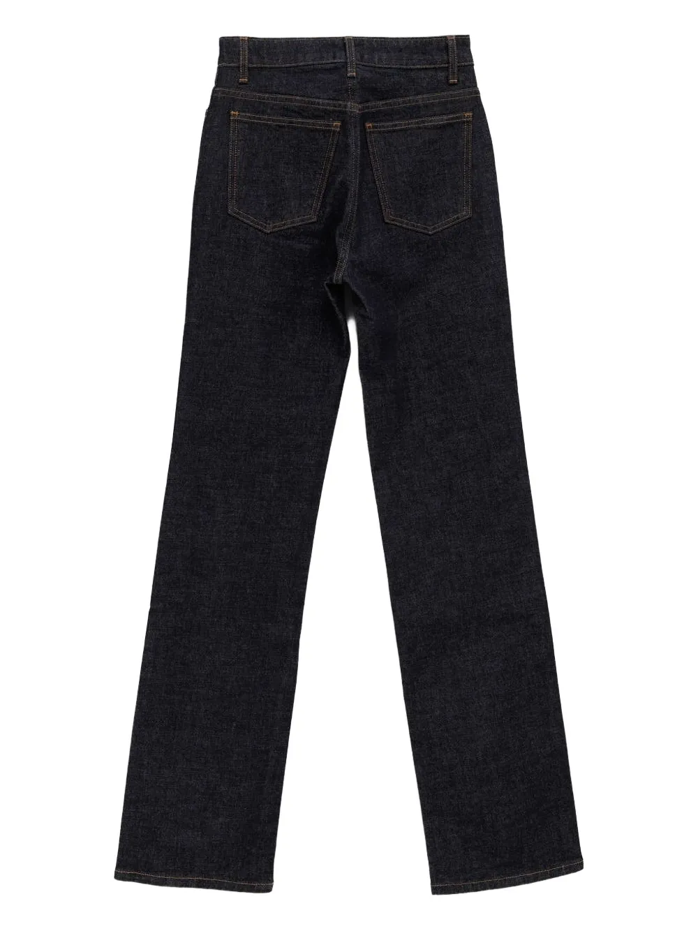KHAITE button-embellishment jeans - Zwart