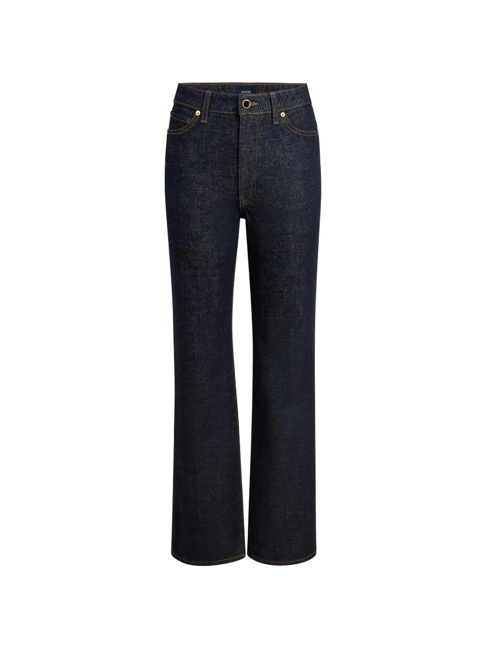 KHAITE button-embellishment jeans - Nero