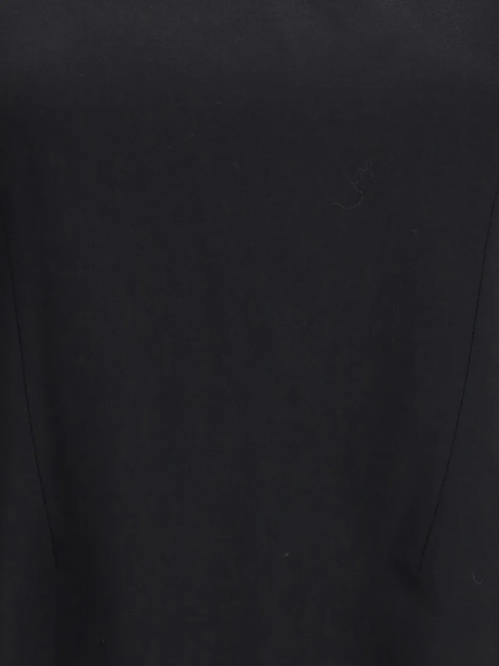 Alexander Mcqueen Short Sleeved Crewneck Mini Dress In Black