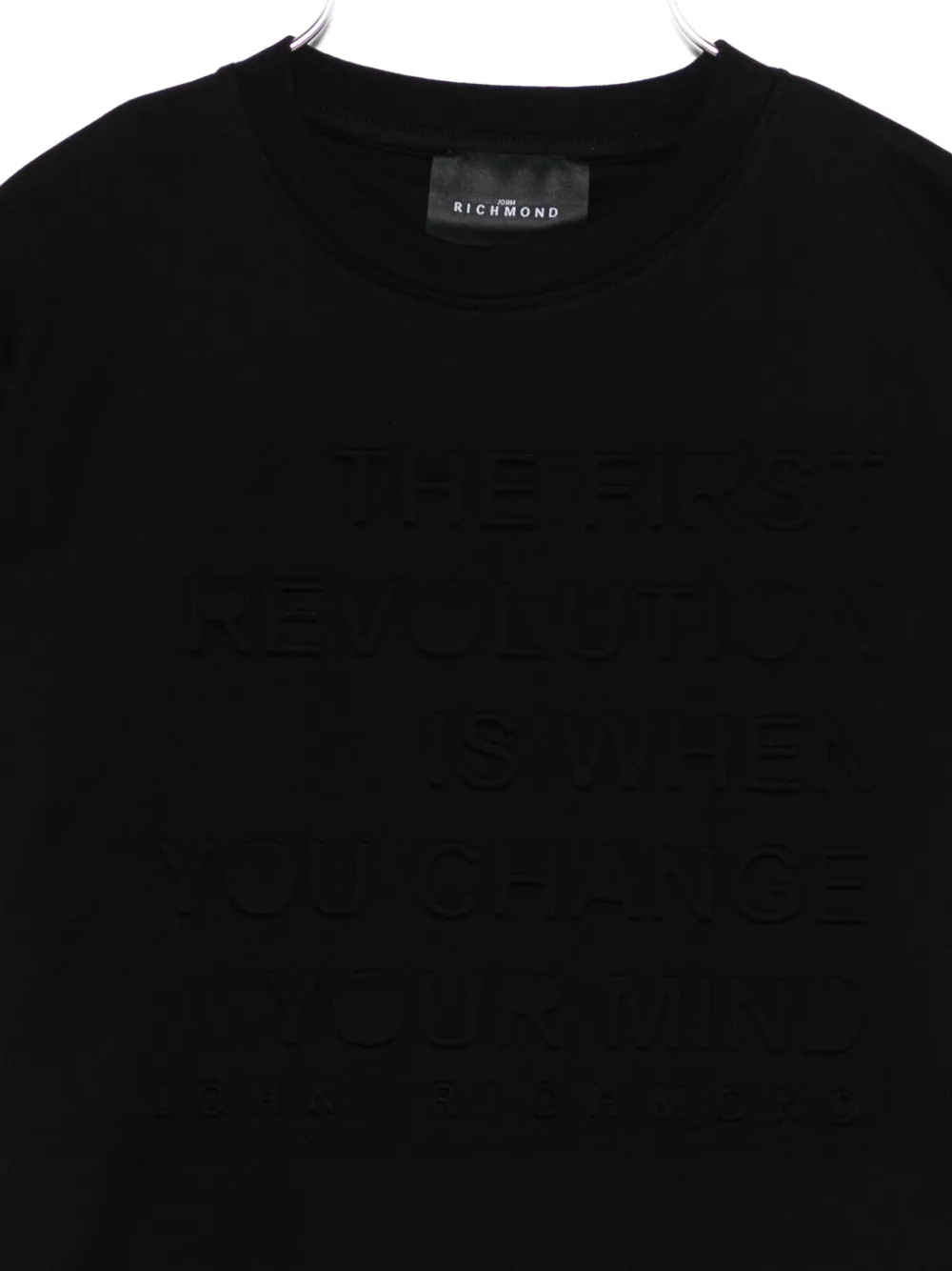 John Richmond Junior Crew-neck T-shirt In Black