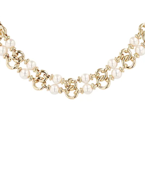 Bvlgari Pre-Owned collar en oro amarillo de 1980kt con perla Akoya