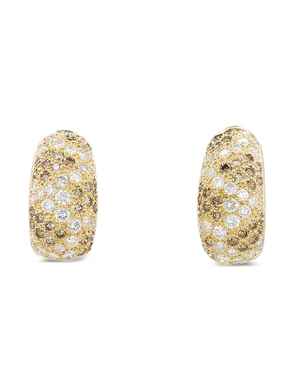 Cartier 1999 yellow gold Sauvage diamond earrings | Gold | Image 1