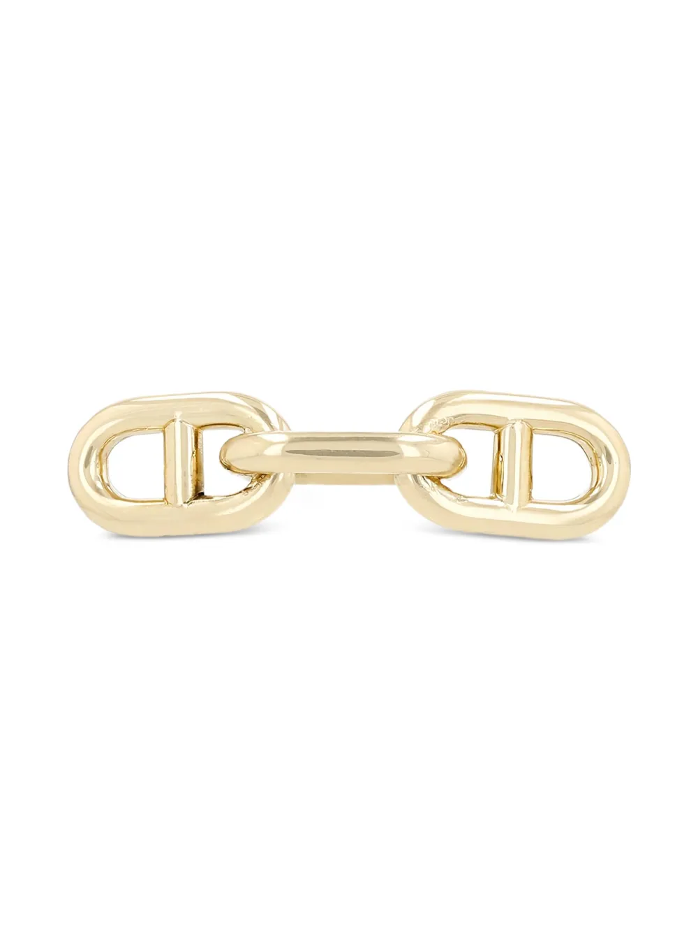 Hermès Pre-Owned 1970s yellow gold Chaîne d'Ancre brooch | Gold | Image 1