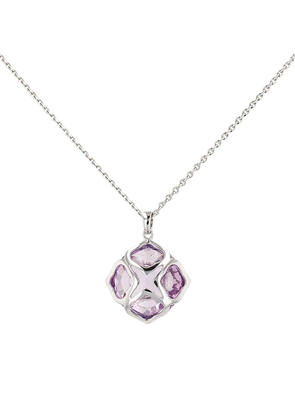 Chopard Pre-Owned 2000s white gold Imperaile amethyst necklace | Silver | Image 1