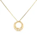 Chaumet 1990s yellow gold Anneau diamond necklace
