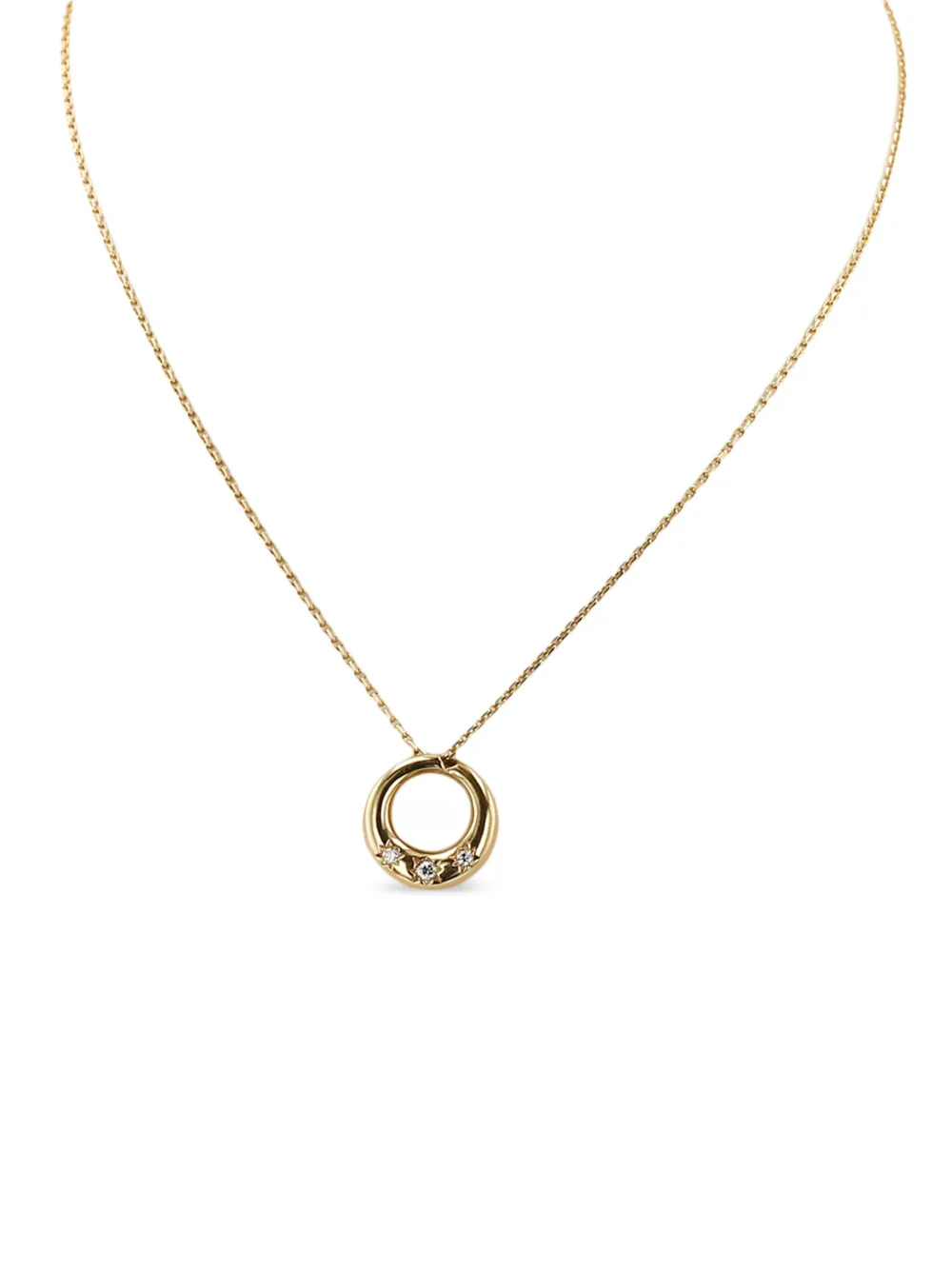 Chaumet 1990s yellow gold Anneau diamond necklace | Women | Image 2