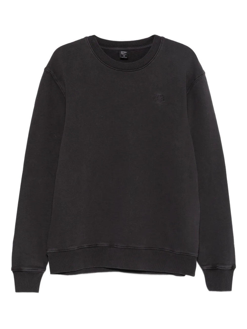 Deus Ex Machina logo-embroidered crew-neck sweatshirt | Black | Image 1