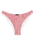 Agent Provocateur striped bikini bottom - Red