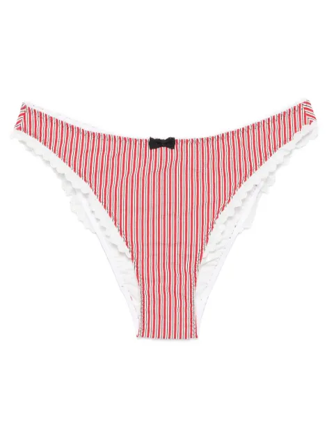 Agent Provocateur striped bikini bottom