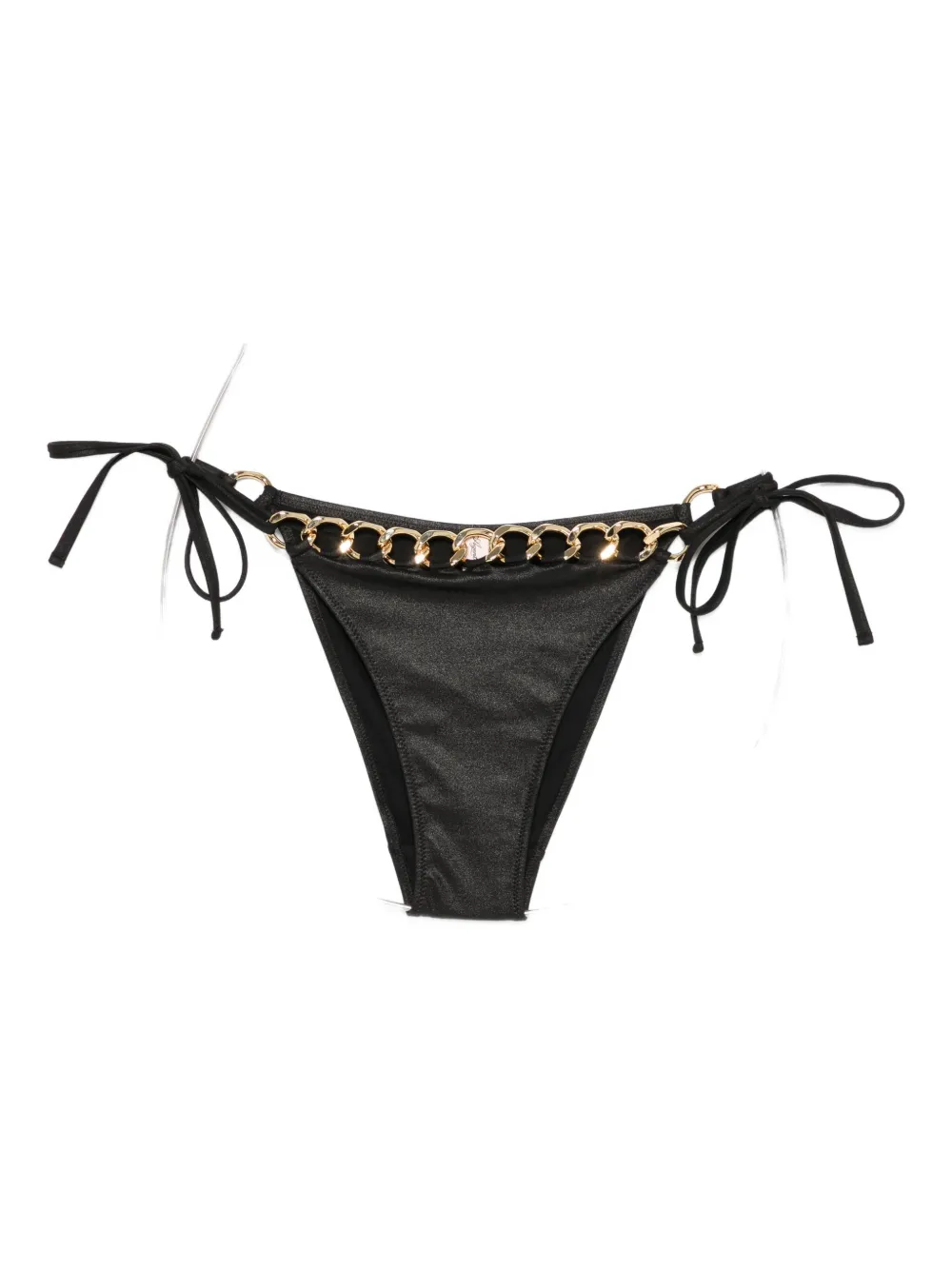 Agent Provocateur Chain-embellished Bikini Bottom In Black