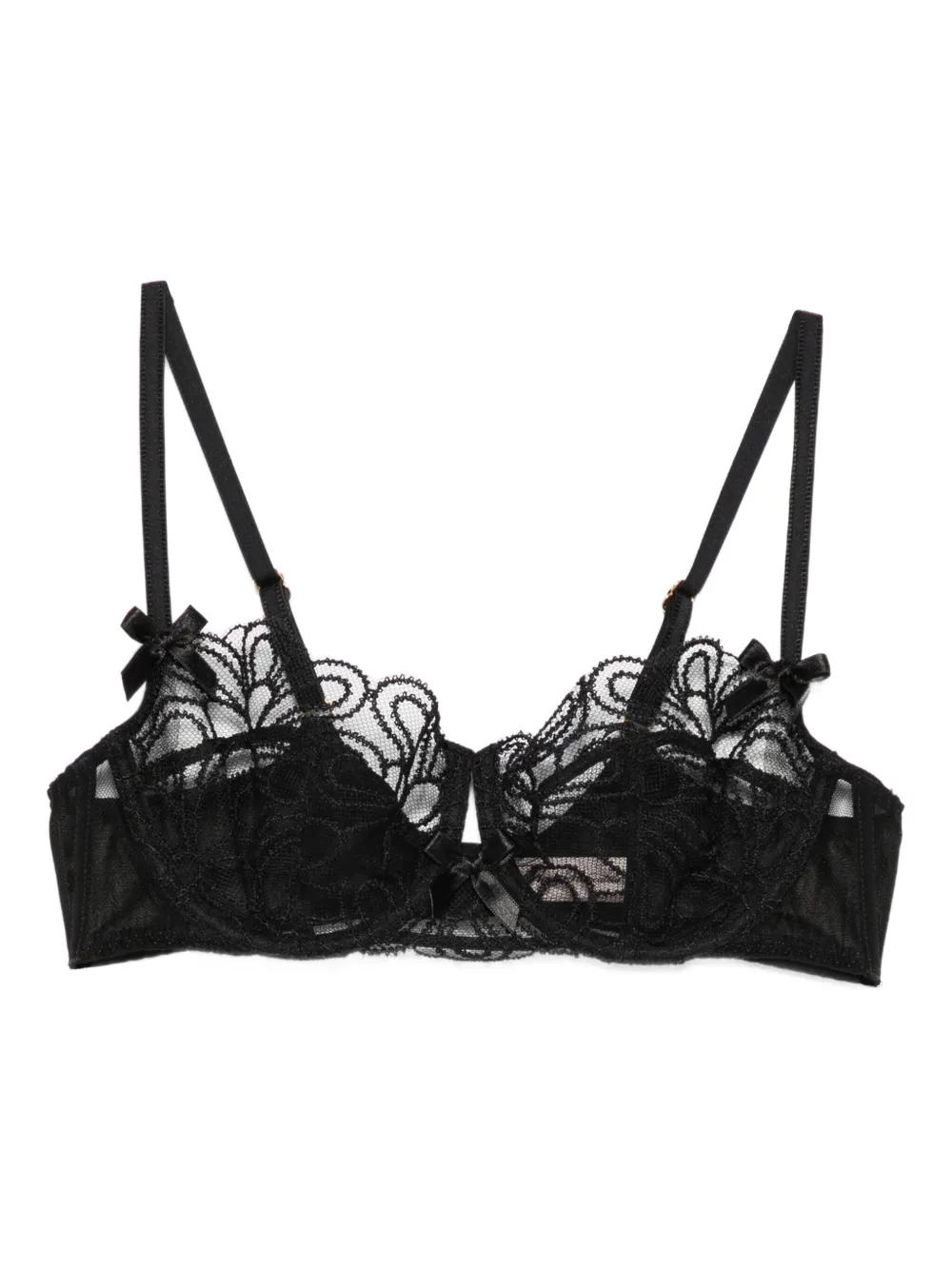 Agent Provocateur Nelle floral-lace bra | Black | Image 1