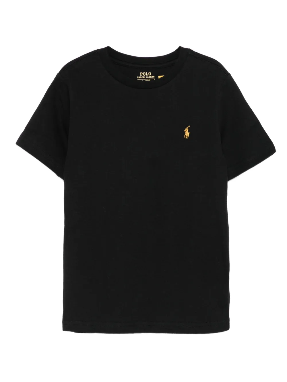 Футболка с вышитым логотипом POLO RALPH LAUREN KIDS