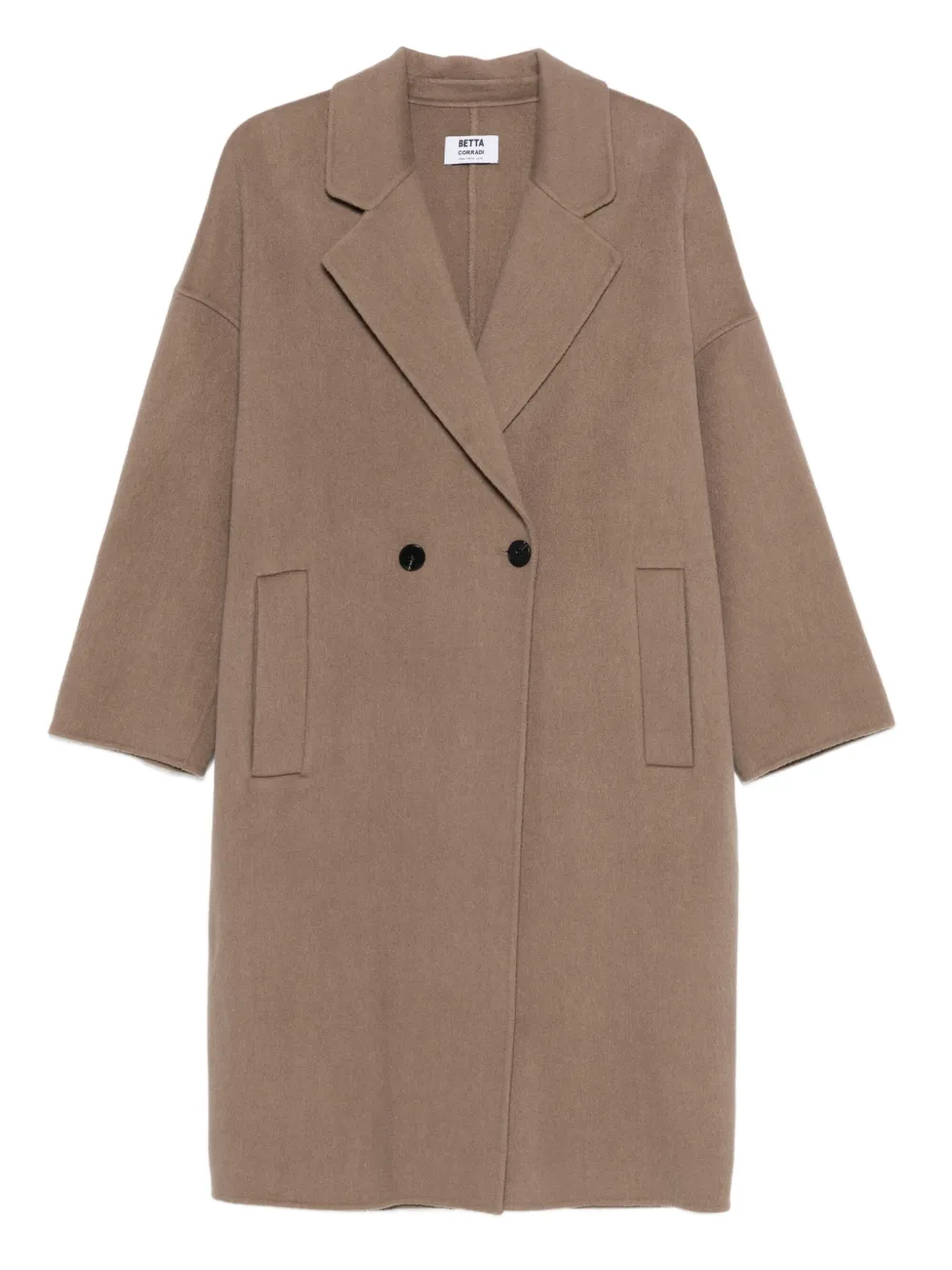 Betta Corradi double-breasted coat | Neutrals | Image 1
