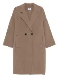 Betta Corradi double-breasted coat - Neutrals